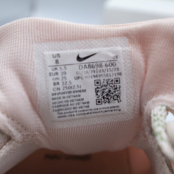 Nike Pegasus Trail 3 Shoes Womens Sz 8 Light Soft Pink Ember Hiking Running EUC - Picture 6 of 10